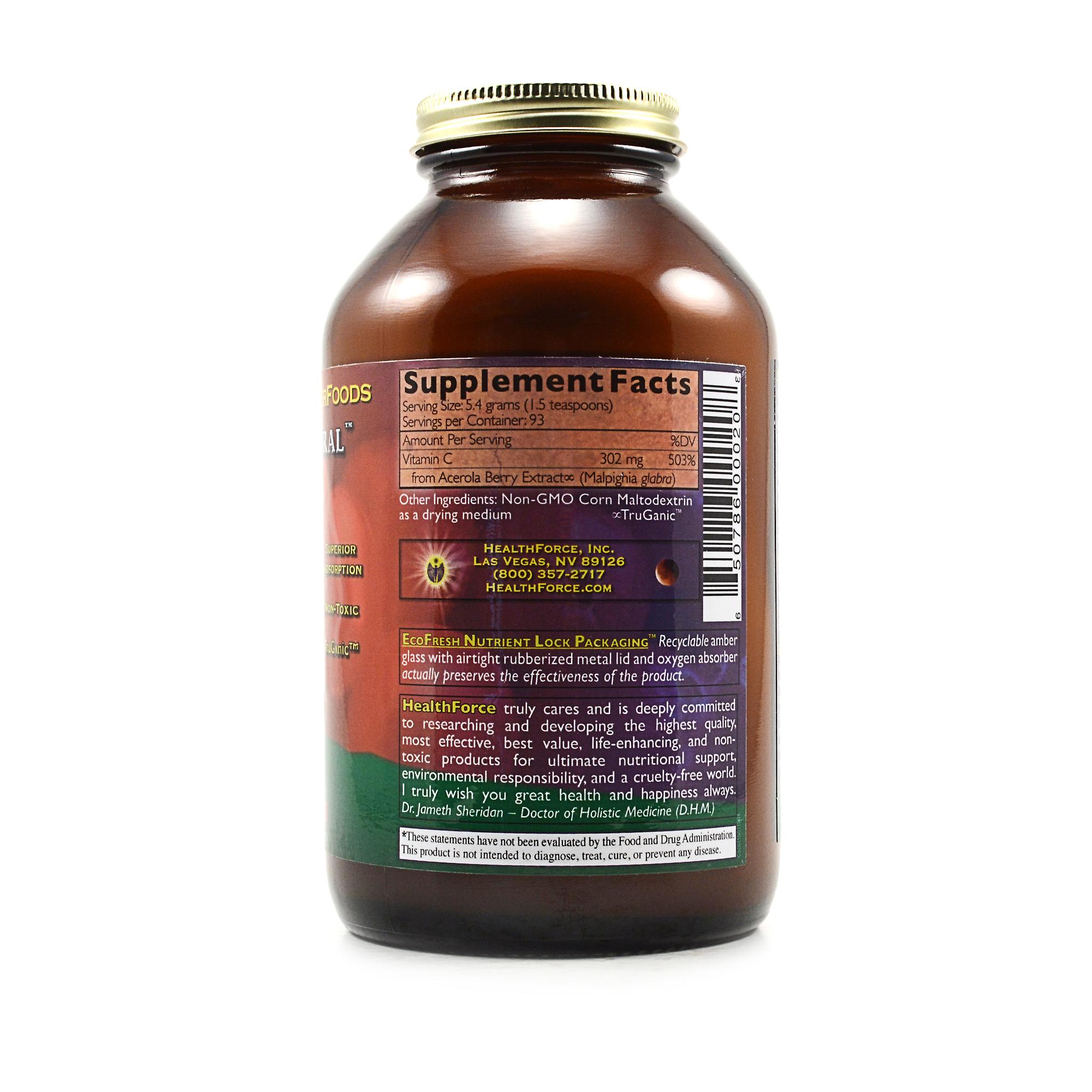 Healthforce Truly Natural Vitamin C Review Healthforce Truly Natural Vitamin C Review